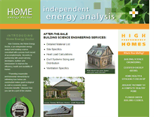 Tablet Screenshot of homeenergydoctor.com